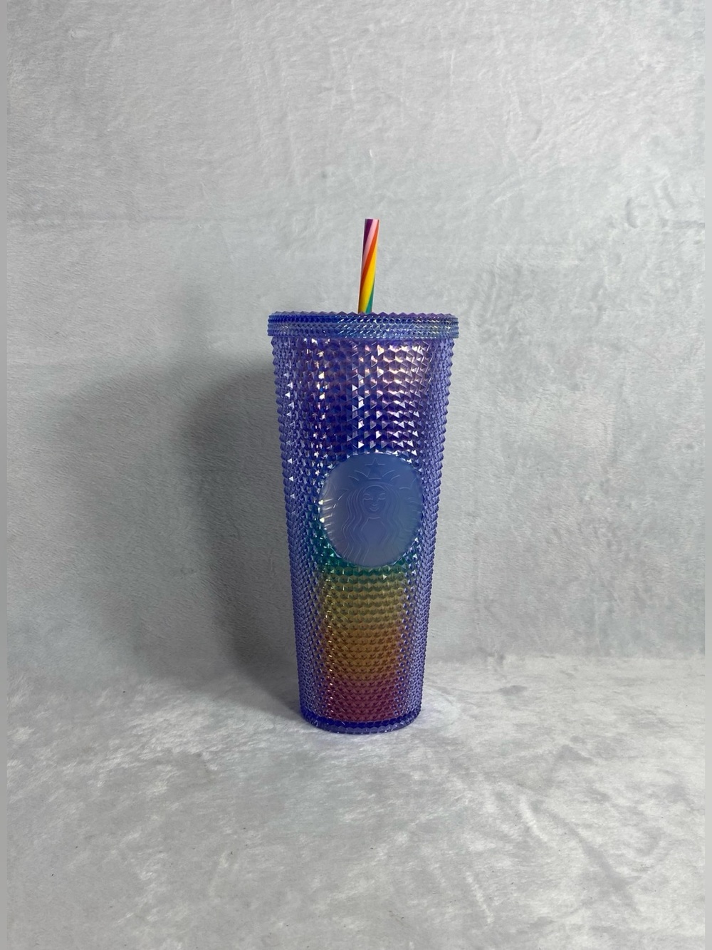Starbucks Summer 2024 Sofie Birkin Rainbow Pride Cupid Studded Venti Tumbler NWT